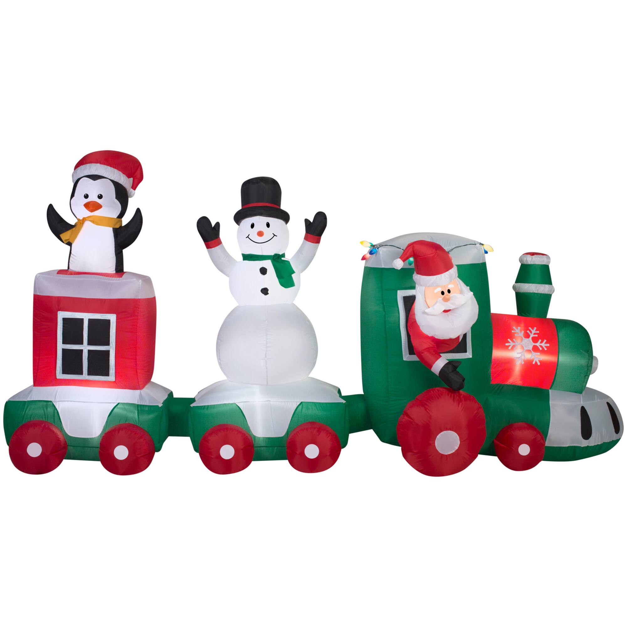 5.5ft. Airblown® Inflatable Train Scene